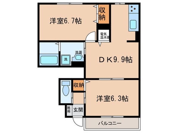 グランドソレーユの物件間取画像